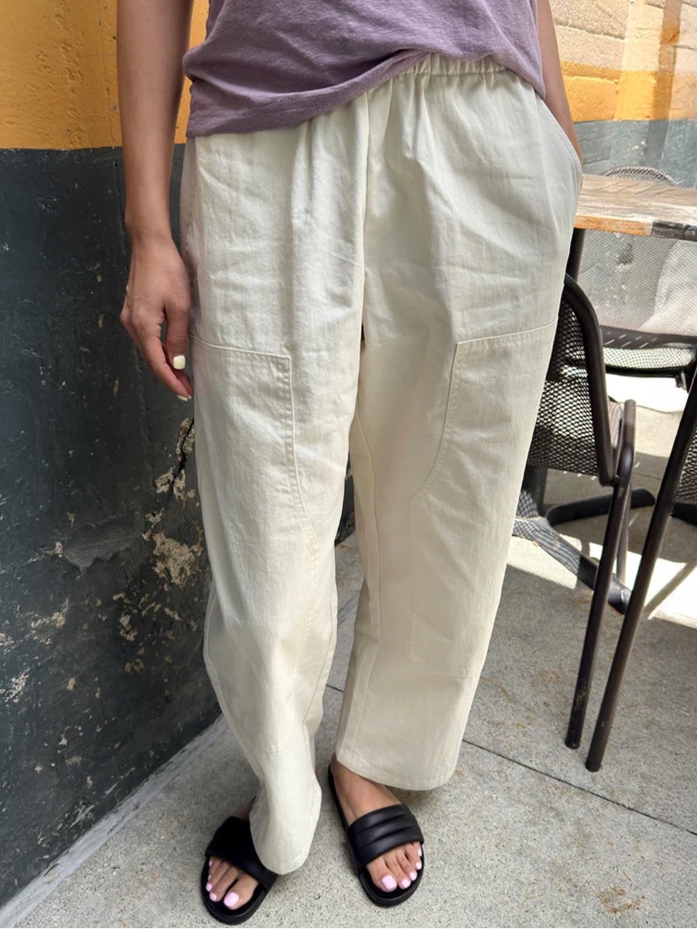 GARDENER'S PANTS - ECRU